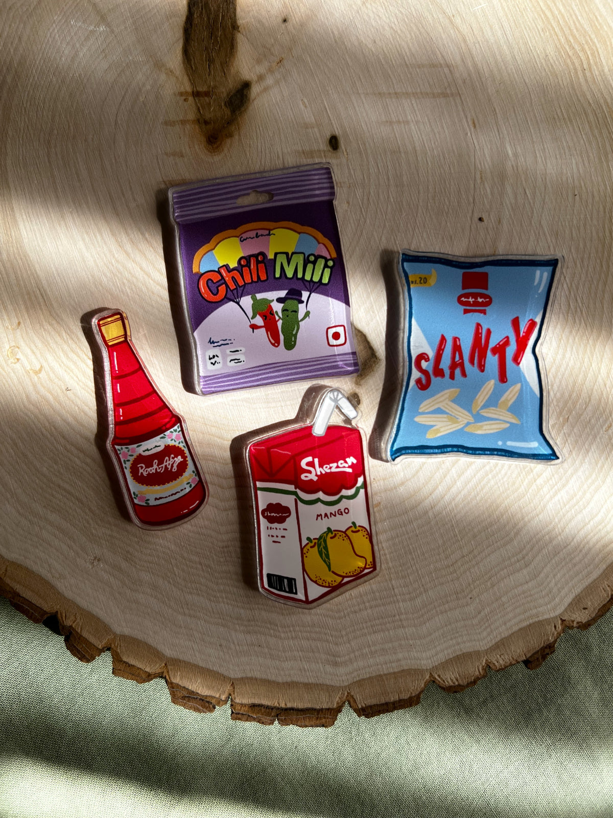 Pakistani Snack Magnets